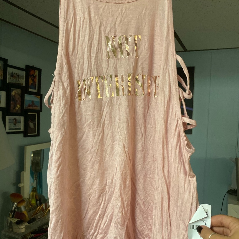 “not interested” tank
